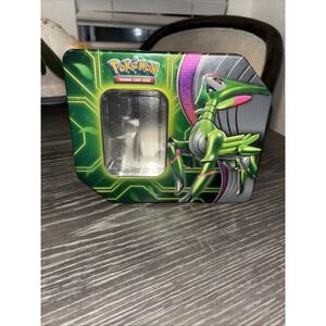 Poke'mon Green‎ Empty Trading Card Game Tin